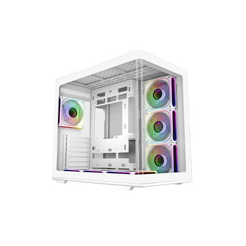 Gaming PC i7-14700K, ASUS Z790-P WIFI D5, 32GB RAM DDR5, 1TB SSD NVMe, RTX 5070 12GB VGA White, 750 WATT GOLD PSU, COOLER MASTER L360 Liquid Cooler White, Cooler Master Elite 600 Case White 7x RGB Fans White, Windows 11 Pro (License)
