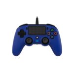 ناكون وحدة تحكم سلكية مدمجة لجهاز بلاي ستيشن 4 - أزرق