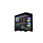 Gaming PC i5-12400F CPU, H610 DDR4 MotherBoard, 16GB DDR4 RAM, 1TB NVMe SSD, RTX 5060 8GB VGA, 650 WATT PSU, DarkFlash Aigo C218M Case With 4x RGB Fans, USB WiFi+BT Adapter, Windows 11 Pro License