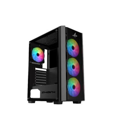 Gaming PC i5-12400F Processor, H610 Motherboard, 16GB DDR4 RAM, 1TB NVMe SSD, RTX 3060 12GB VGA, 650 WATT PSU, Sharx Striker Mid Tower Gaming Case, 4x Pre-Installed RGB Fans, USB WiFi Adapter, Windows 11 Pro License