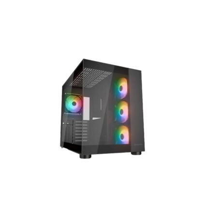 Gaming PC AMD Ryzen 7 7800X3D CPU, B650 MotherBoard, 32GB DDR5 RAM, 1TB NVMe SSD, GeForce RTX 5060 Ti 16GB VGA, 750 WATT GOLD PSU, L240 Liquid Cooler, Cougar FV150 RGB Mid Tower Case With 4x RGB Fans, Windows 11 Pro License