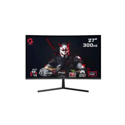 Gameon 27" FHD VA 300Hz 0.5ms Curved Gaming Monitor R1500 HDMI 2.1- Black