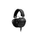 بييردايناميك سماعة دي تي ١٧٧٠ برو ستوديو احترافية، مقاومة ٣٠ أوم، استجابة ترددية من ٥ إلى ٤٠٠٠٠ هرتز، تصميم حول الأذن ( صنع في المانيا ) - أسود