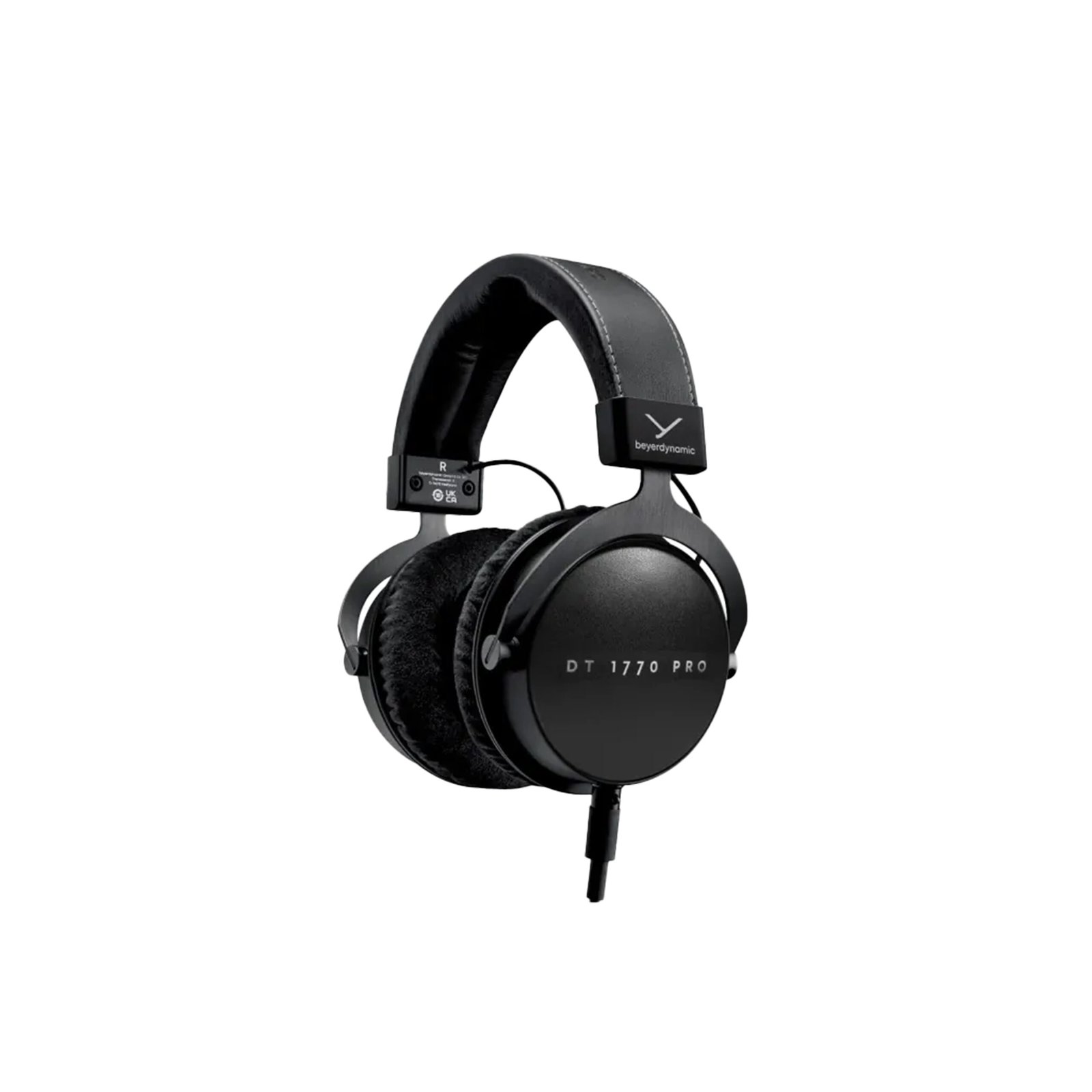 79 بييردايناميك سماعة دي تي ١٧٧٠ برو ستوديو احترافية، مقاومة ٣٠ أوم، استجابة ترددية من ٥ إلى ٤٠٠٠٠ هرتز، تصميم حول الأذن ( صنع في المانيا ) - أسود - الصورة 1