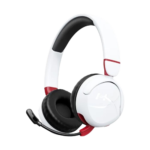 ⁦هايبر اكس سماعة رأس الألعاب كلاود ميني، لاسلكية/بلوتوث/سلكية، عمر بطارية يصل إلى ٢٥ ساعة، صوت غامر، حد مستوى صوت ٨٥ ديسيبل للاعبين الصغار، لأجهزة الكمبيوتر، كروم بوك، بلاي ستيشن، إكس بوكس، والأجهزة المحمولة⁩ - الصورة ⁦2⁩