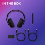 ⁦أسترو سماعة الألعاب أيه ‎٢٠‎ إكس لايت سبيد، بلوتوث / لاسلكية، إضاءة لايتسينك أر جي بي، وميكروفون بوم ‎٤٨‎ كيلوهرتز، لأجهزة بي ‎أس ‎٥‎، إكس بوكس، نينتندو سويتش / سويتش ‎٢‎، وكمبيوتر شخصي مع صوت ‎٢‑سيستم بلايسينك‎ – أسود⁩ - الصورة ⁦2⁩