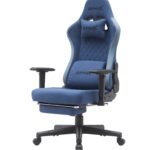 كرسي الألعاب جاماكس موديل BS-7970 مع مسند للقدمين - اللون الأزرق الداكن ( غير شامل التركيب )