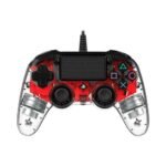 PS4 Compact Controller Nacon Wired Illuminated Red