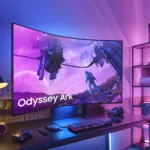 ⁦Monitor, 55-inch Uhd 165hz Display, 16 9 Quantum Mini-led Panel, 1ms (Gtg) Response Time Gaming Monitor⁩ - الصورة ⁦2⁩