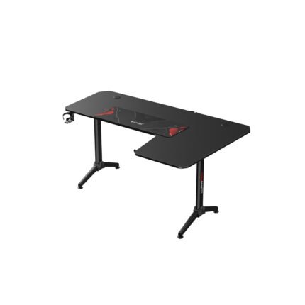 طاولة الألعاب جاماكس HY-R (بشكل حرف L) 160 * 100 * 75 سم مع ماوس باد ( غير شامل التركيب )