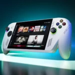 ⁦ASUS ROG XBOX ALLY (2025) RC73YA Handheld 7” FHD 120Hz AMD Ryzen Z2 A Processor 16gb Ram, 512GB M.2 SSD, Windows 11 Home - White⁩ - الصورة ⁦2⁩