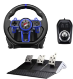 ⁦عجلة قيادة فلاش فاير سوزوكا 900R/F111 مع شيفتر لجهاز بلايستيشن 5⁩ - الصورة ⁦2⁩