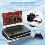 ⁦G-Story 14 شاشة الألعاب المحمولة LED 4K لجهاز بلايستيشن 5 SLIM⁩ - الصورة ⁦3⁩