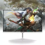 ⁦ساديس شاشة الألعاب بي سي-بيلاجيا، ٢٤ بوصة، شاشة في ايه فل اتش دي، ٢٠٠ هرتز، ٠.٥ مللي ثانية، اتش دي إم آي ٢.١، ​​حماية من الضوء الأزرق، زاوية واسعة، منحنية، أبيض⁩ - الصورة ⁦4⁩