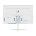 ⁦ساديس شاشة الألعاب بي سي-بيلاجيا، ٢٤ بوصة، شاشة في ايه فل اتش دي، ٢٠٠ هرتز، ٠.٥ مللي ثانية، اتش دي إم آي ٢.١، ​​حماية من الضوء الأزرق، زاوية واسعة، منحنية، أبيض⁩ - الصورة ⁦5⁩