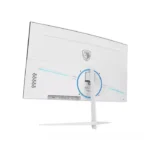 ⁦ساديس شاشة الألعاب بي سي-بيلاجيا، ٢٤ بوصة، شاشة في ايه فل اتش دي، ٢٠٠ هرتز، ٠.٥ مللي ثانية، اتش دي إم آي ٢.١، ​​حماية من الضوء الأزرق، زاوية واسعة، منحنية، أبيض⁩ - الصورة ⁦7⁩