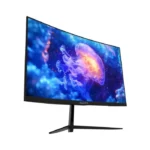 ⁦ساديس شاشة الألعاب إن سي-بيلاجيا، ٢٤ بوصة، شاشة في ايه، فل اتش دي، ٢٠٠ هرتز، ٠.٥ مللي ثانية، اتش دي إم آي ٢.١، ​​حماية من الضوء الأزرق، منحنية، زاوية واسعة - أسود⁩ - الصورة ⁦6⁩