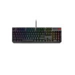 Asus XA05 ROG Strix Scope RX RED Optical Mechanical Switch RGB Wired Gaming Keyboard, Arabic, Black