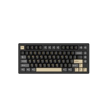 Attack Shark X75 81 Key (Wired+2.4G+Bluetooth)Tri-Model Switch Heap Of Aluminum Gaming Keyboard - Starlight Black