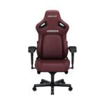 Andaseat Kaiser 4 Large Gaming Chair, Premium PVC Leather, High Density Foam, Memory Foam Head Pillow, Adjustable Armrests - Maroon