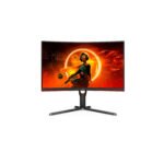 AOC CQ27G3Z 27 Inch 240Hz QHD 0.5ms HDMI 2.0 Curved Gaming Monitor - Black