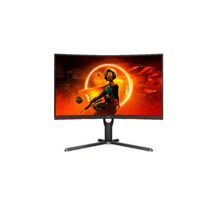 AOC CQ27G3Z 27 Inch 240Hz QHD 0.5ms HDMI 2.0 Curved Gaming Monitor - Black
