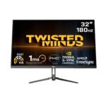 Twisted Minds 32" VA Panel 180Hz 1ms FHD HDMI 2.0 HDR Gaming Monitor