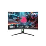SharX Jaws 27F200VC 27" VA Panel FHD 200Hz 0.3ms HDMI 2.1 With AMD FreeSync & Nvidia G-Sync Compatibility Curved Gaming Monitor - Black