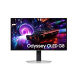 ⁦Samsung Odyssey OLED G8 G81SF 27″ 4K UHD (3840 x 2160), 240Hz, 0.03ms(GTG), VESA DisplayHDR True Black 400, AMD FreeSync Premium Pro, HDMI 2.1 Gaming Monitor⁩ - الصورة ⁦2⁩