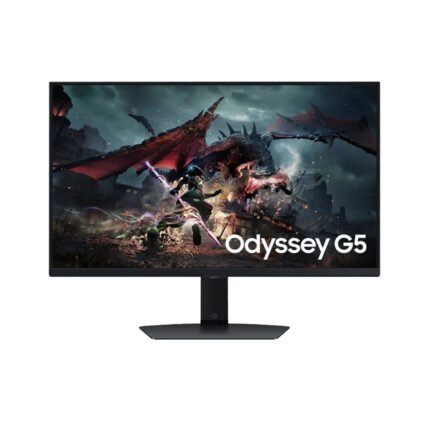 Samsung Odyssey G5 27" QHD IPS Panel 180Hz 1Ms With AMD FreeSync Technology Gaming Monitor
