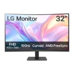 ⁦LG 32MR50C-B 32" FHD VA 100Hz 5ms Curved Monitor with FreeSync™⁩ - الصورة ⁦6⁩