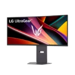 ⁦LG 34G600A-B UltraGear 34" Curved Gaming Monitor, WQHD VA Panel, 160Hz Refresh Rate, 1ms Response Time, 1800R Curved, Built-in Speaker, HDMI 2.0 | DisplayPort 1.4 Ports, AMD FreeSync Premium | 34G600A-B⁩ - الصورة ⁦5⁩