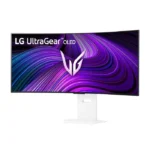 ⁦LG 39GX90SA-W UltraGear 39" OLED WQHD 240Hz 0.03ms G-Sync Compatible 800R Curved Gaming Monitor with webOS⁩ - الصورة ⁦6⁩