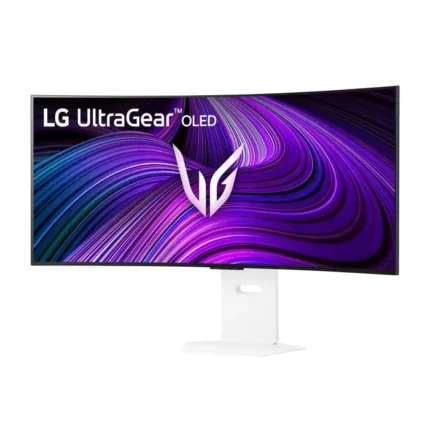 LG 39GX90SA-W UltraGear 39" OLED WQHD 240Hz 0.03ms G-Sync Compatible 800R Curved Gaming Monitor with webOS