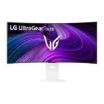 ⁦LG 39GX90SA-W UltraGear 39" OLED WQHD 240Hz 0.03ms G-Sync Compatible 800R Curved Gaming Monitor with webOS⁩ - الصورة ⁦7⁩