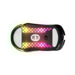 ⁦Steelseries AEROX 5 Ultra Light Wireless/Bluetooth/Wired Gaming Mouse, Up to 180-Hours Battery Life, 9 Programmable Buttons⁩ - الصورة ⁦4⁩