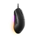 ⁦SteelSeries Rival 3 Wired Gaming Mouse LightWeight (77g) 60 Million Clicks 8,500 DPI, 3-Zone RGB - Black⁩ - الصورة ⁦5⁩