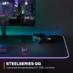 ⁦SteelSeries Rival 5 Precision Multi-Genre Prism RGB Wired Gaming Mouse, Ergonomic 9 Programmable Buttons 18,000 CPI, Perfect For all Battle Royale, FPS, MOBA,MMO & Fast-Paced Games, True Move Air Optical Gaming Sensor - Black⁩ - الصورة ⁦2⁩