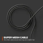 ⁦SteelSeries Rival 5 Precision Multi-Genre Prism RGB Wired Gaming Mouse, Ergonomic 9 Programmable Buttons 18,000 CPI, Perfect For all Battle Royale, FPS, MOBA,MMO & Fast-Paced Games, True Move Air Optical Gaming Sensor - Black⁩ - الصورة ⁦4⁩