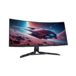 ⁦Levono Legion R34w-30 34" 2K WQHD VA Panel 180Hz 0.5ms Curved Gaming Monitor With 1500R Curvature AMD FreeSync™ Premium⁩ - الصورة ⁦8⁩