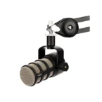 ⁦Rode Pod Mic Dynamic Podcasting Microphone Internal Pop Filter, Broadcast Quality, Rugged Bulid - Black⁩ - الصورة ⁦10⁩