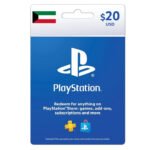 بطاقة هدايا سوني بلاي ستيشن / PSN بقيمة 20$ - الكويت (تسليم عبر رسالة نصية)