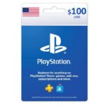بطاقة هدايا سوني بلايستيشن / PSN بقيمة 100$ - أمريكا (توصيل عبر الرسائل النصية)