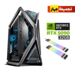 Gaming PC AMD Ryzen 9-9950X3D, ASUS ROG Strix X870E Motherboard, 64GB DDR5 6000 RAM, 2TB NVMe Gen-4 SSD, ASUS TUF RTX 5090 32GB GPU, Asus Ryujin iii Extreme Liquid Cooler, Asus TUF 1200W PSU, LianLi Strimers, Hyperion GR701 Case, Win 11 Pro