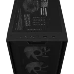 ⁦Asus A21 Plus Micro ATX Tower Case, Tempered Glass Side Panel, 360MM Radiator Support, 4 ARGB Fans - Black⁩ - الصورة ⁦2⁩
