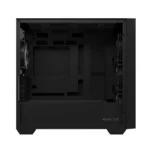 ⁦Asus A21 Plus Micro ATX Tower Case, Tempered Glass Side Panel, 360MM Radiator Support, 4 ARGB Fans - Black⁩ - الصورة ⁦5⁩
