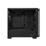 ⁦Asus A23 Plus Mid Tower Front Side & Left Side Tempered Glass Panel Case With 4 Fan RGB - Black⁩ - الصورة ⁦2⁩