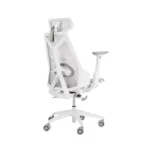 ⁦Asus SL400C ROG Destrier Core Ergo Gaming Chair – Futuristic Cyborg Design, Adjustable, Breathable, Durable - White | 90GC01P0-MSG060⁩ - الصورة ⁦6⁩