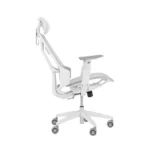 ⁦Asus SL400C ROG Destrier Core Ergo Gaming Chair – Futuristic Cyborg Design, Adjustable, Breathable, Durable - White | 90GC01P0-MSG060⁩ - الصورة ⁦4⁩