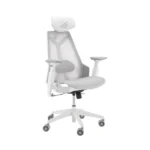 ⁦Asus SL400C ROG Destrier Core Ergo Gaming Chair – Futuristic Cyborg Design, Adjustable, Breathable, Durable - White | 90GC01P0-MSG060⁩ - الصورة ⁦7⁩